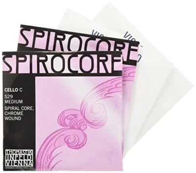 Violoncello Set Corde Jargar Spirocore Cromo Volume A, D, G, C Nuovo Da Giappone - Immagine 1 di 3
