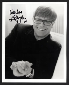 ELTON JOHN Rock n Roll Icon signed Autogramm Foto 8 x 10 - JSA nicht PSA - Bild 1 von 3