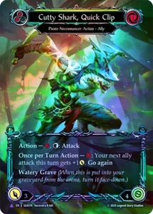 Fab Cold Foil Cutty Shark, clip rápido (Marvel) - tarjeta de alta mar # 076 - Imagen 1 de 1