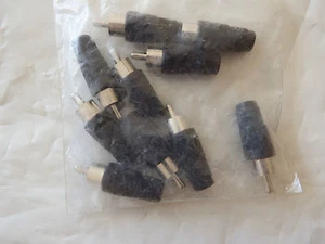 100 x Cinch / Phono Stecker Stecker Stecker - schwarz - Bild 1 von 1