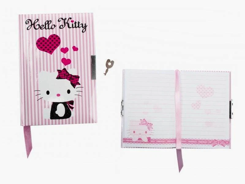 SANRIO HELLO KITTY © Notizbuch mit Schloss A6 #165224