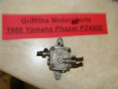 1986 年 YAMAHA PHAZER DELUXE PZ480E 81J Taiogiken 雪地摩托车燃气泵 — 第 1/4 张图片