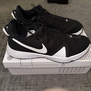 NIKE Men’s Basketball Sneakers Paul George PG 4 TB Promo Black & White Size 14 - Picture 1 of 12