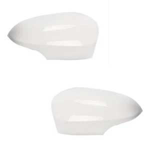 2x For Toyota Prius C 2012-2018 Left Right Rearview Mirror White Upper Cover - Bild 1 von 1