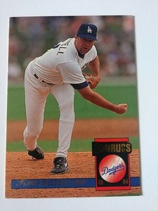  1994 Donruss Baseball Card #207 Roger McDowell Los Angeles dodgers