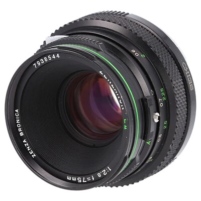 Zenza Bronica Zenzanon EII 75mm f2.8 for ETR ETRS ETRSi ETRC ETR-C / 7938544 - Image 1 of 4