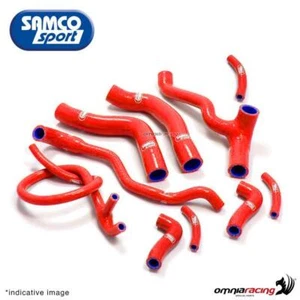 Kit tubi radiatore Samco colore rosso per Yamaha R1 2004/2006 - Picture 1 of 5