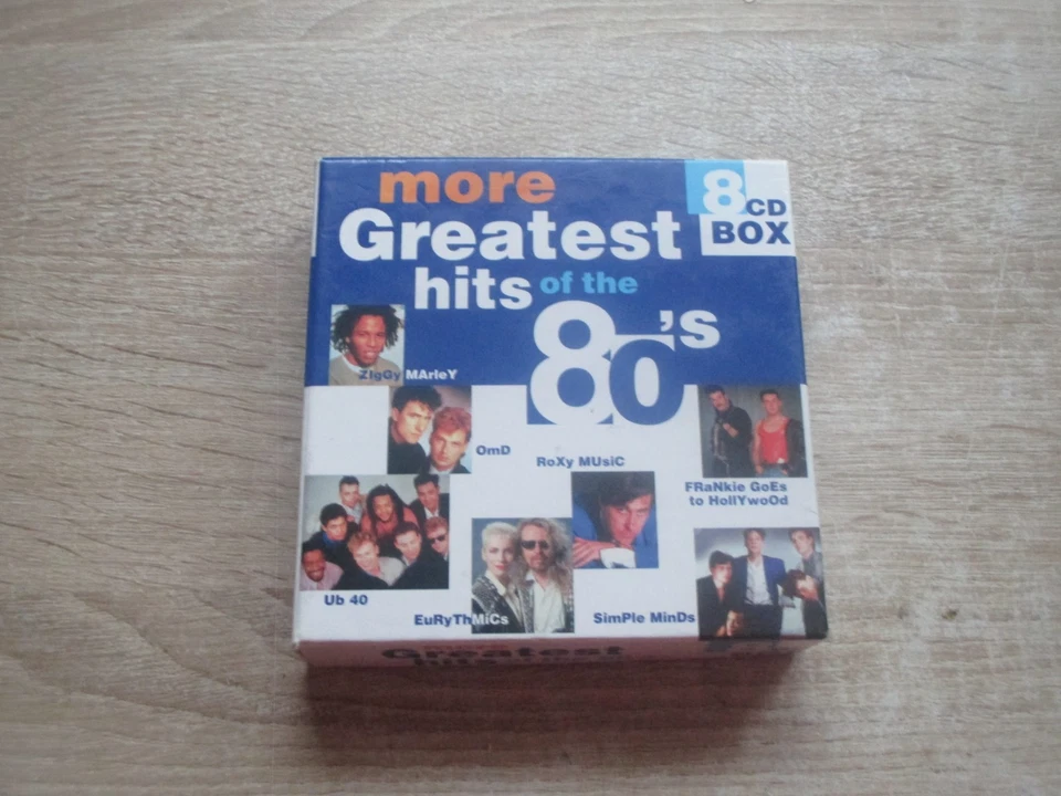 More Greatest Hits Of The 80'S  8 CD Box 143 Titel - Bild 1 von 2
