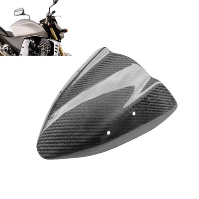 Motorcycle Carbon Fiber Front Windscreen Windshield for Kawasaki Z1000 03-06 1x - Image 1 of 4