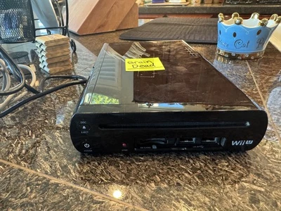 Nintendo Wii U 32 GB Black Console Only For Parts or Repair Only No Picture - Image 1 of 4