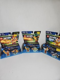 LEGO Dimensions Chima Fun Pack Sets 71222 71223 71232 Laval Cragger Eris