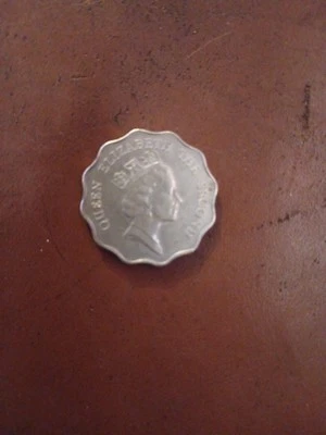 Copper-Nickel 2 Dollars of Eliabeth II (AD 1981) from Hong-Kong - Image 1 of 2