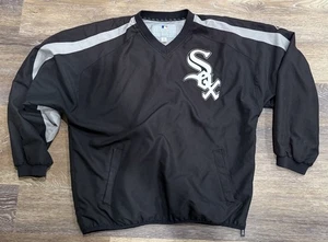 Chicago White Sox Pullover Jacke Herren Large schwarz/grau Original MLB Merchandise - Bild 1 von 4