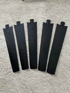 5 pack Blades For Hampton Bay Mena 54 in Matte Black Ceiling Fan 1005919928 - Picture 1 of 4