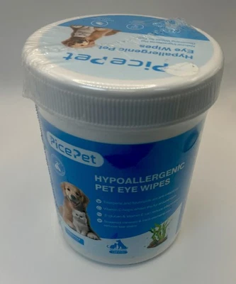 Hypoallergenic Eye Wipes for Dog/Cats Plant-Based Tear Stain Remover exp 11/2026 - Image 1 of 3