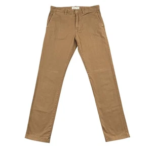 Madewell Chino Hose Herren 31x32 Penn Slim hellbraun adrett Büro Baumwollmischung - Bild 1 von 9