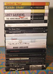 Criterion Collection (20-Movie DVD Lot) Kurosawa Bergman Lean Bay Samurai OOP - Bild 1 von 21