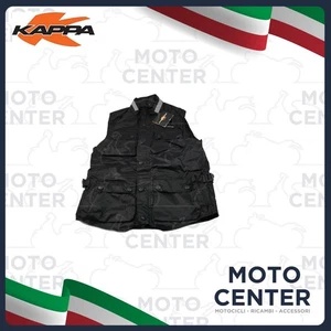 GILET NERO UNISEX KAPPAMOTO TG. S - Picture 1 of 1