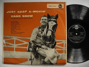 HANK SNOW Just Keep A-Movin' LP 1955 Germany VG+/EX- - Imagen 1 de 2
