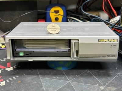 ALPINE # CHA-S624 Ai-NET/M-Bus Shuttle + 5m Optical Cable Vintage Old School #02 - Image 1 of 4