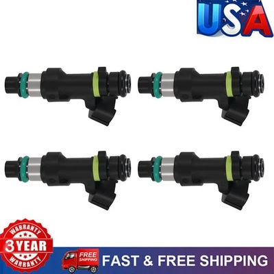 4x Injetor de Combustível Fit 09-14 Nissan Cube 13-17 NV200 07-12 Sentra Versa 1.8L 2.0L - Imagem 1 de 4