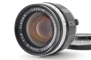 [TOP MINT] Olympus H.Zuiko Auto-S 42mm F/1.2 MF Lens Pen F FT FV From JAPAN - Picture 1 of 8