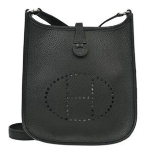 Hermes Black Epsom Evelyne TPM Shoulder Bag RB□K 123889 - Picture 1 of 10