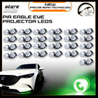 Eagle Eye 18mm Projector PIR GREEN LED Fog Light DRL Backup Signal Bulbs 50 PCS