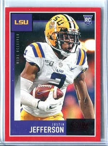 2020 Score Justin Jefferson RED PARALLEL RC #430 LSU LOUISIANA STATE UNIVERSITY - Imagen 1 de 1