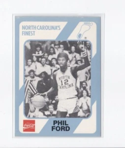 PHIL FORD 1989 COLLEGIATE COLLECTION UNC TAR HEEL GREATS CARD-SHIPS FREE - Picture 1 of 23