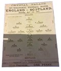 ENGLAND V SCOTLAND - 3/4/1897 - REPLICA COPY