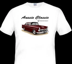 1962 HOLDEN EK SPECIAL SEDAN QUALITY WHITE TSHIRT (11 CAR COLOURS) BIG FIT - Picture 1 of 11