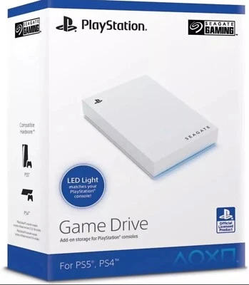 PlayStation 5 Hard Drive 5TB Seagate Official Licensed Game Drive PS4 Compatible - Image 1 of 4