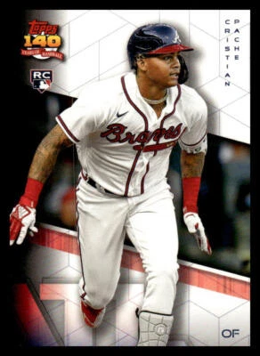 2021 Topps Archives Cristian Pache #287 2091 Topps Design RC Atlanta Braves - Image 1 of 2