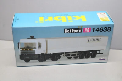 Kibri 14638 Kit DAF Autoarticolato Schenker Eurocargo Scala H0 Conf. Orig. - Immagine 1 di 2