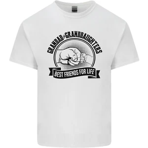 Grandad & Granddaughters Grandparents Day Mens Cotton T-Shirt Tee Top - Picture 1 of 101