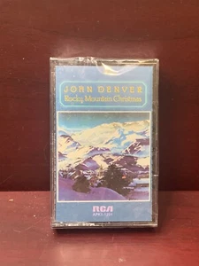 SEALED NEW John Denver Rocky Mountain Christmas Cassette 1975 RCA APK1-1201 - Picture 1 of 3
