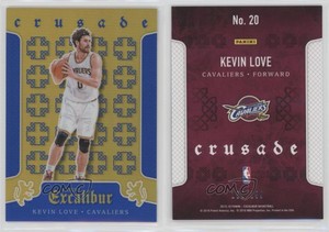 2015-16 Panini Excalibur Crusade Blue /199 Kevin Love #20