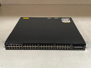 Cisco WS-C3650-48TD-S Schalter Catalyst 3650 48 Port Daten 2x10G Uplink IP Boden - Bild 1 von 5