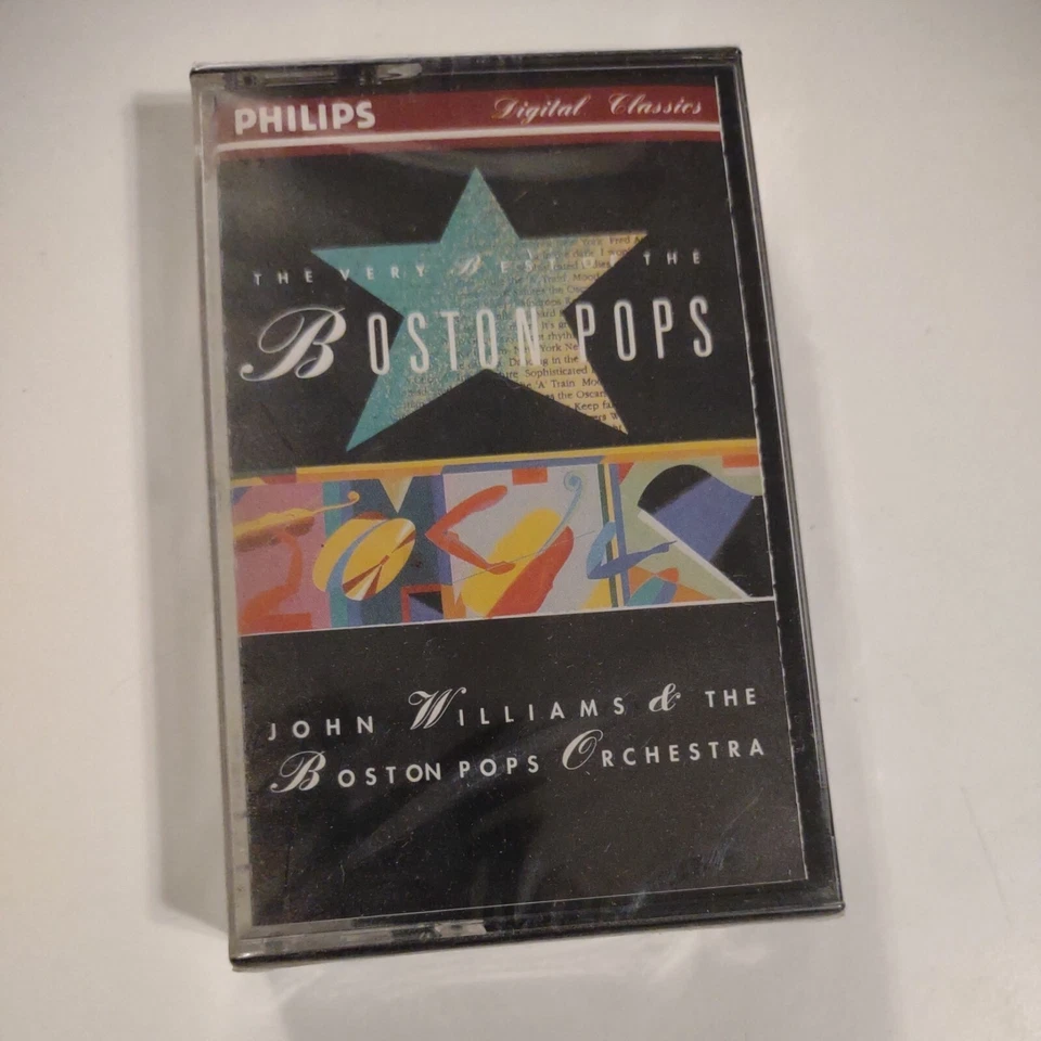 Sealed THE VERY BEST OF THE BOSTON POPS W/ JOHN WILLIAMS / CASSETTE / PHILLIPS - Image 1 of 1