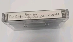 THE CULT PALLADIUM HOLLYWOOD, CA 2-20-1995 LIVE CASSETTE TAPE - Picture 1 of 3