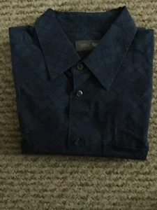 Kurzarmhemd Herren dunkelblau von M&S - Bild 1 von 1