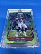 Matt Ryan PANINI PRIZM GREEN PULSAR  ATLANTA FOOTBALL CARD INVESTMENT - Mint!