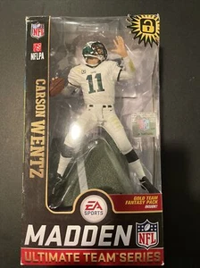 Carson Wentz Philadelphia Eagles Madden NFL 19 Ultimate Team Series 1 McFarlane - Picture 1 of 3