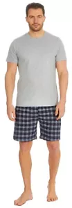 Men's Cargo Bay Short Pyjama Set - Picture 1 of 12