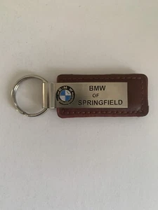 PRE-OWNED BMW OF SPRINGFIELD KEYCHAIN RING "18 YEARS ON EBAY" - Picture 1 of 2