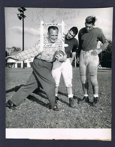 1949 RED GRANGE original football wire photo Chicago Bears U of Illinois Miami - Picture 1 of 2