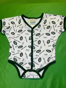 NFL New York Jets Popper Front Bodysuit/Vest 18 months - Picture 1 of 2