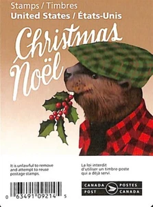 CANADA - BK635 - Scott 2882 - Christmas Animals - 2015 - Picture 1 of 1