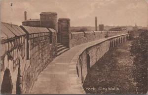 Cartolina York City Walls Inghilterra serie Frith n. 59798 pubblicata 1929 - Foto 1 di 2